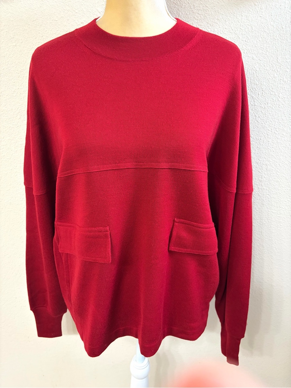 Max Mara Xiria Virgin Wool Sweatshirt Sweater - Picture 4 of 10